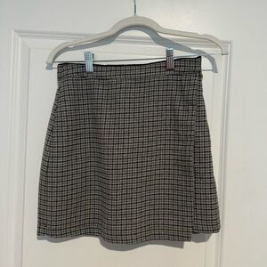 Abercrombie Plaid Wrap Skirt